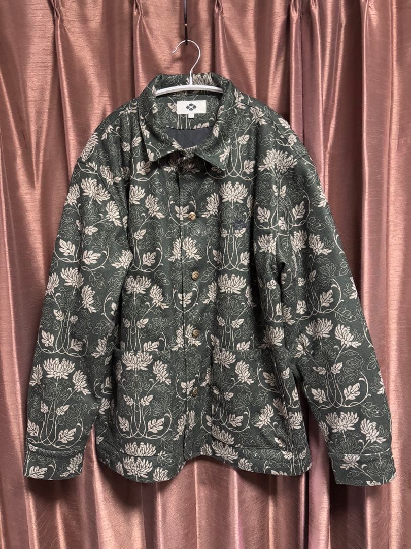 GAKKIN 墨小菊 CHRYSANTHEMUMS MELANGE JACKET