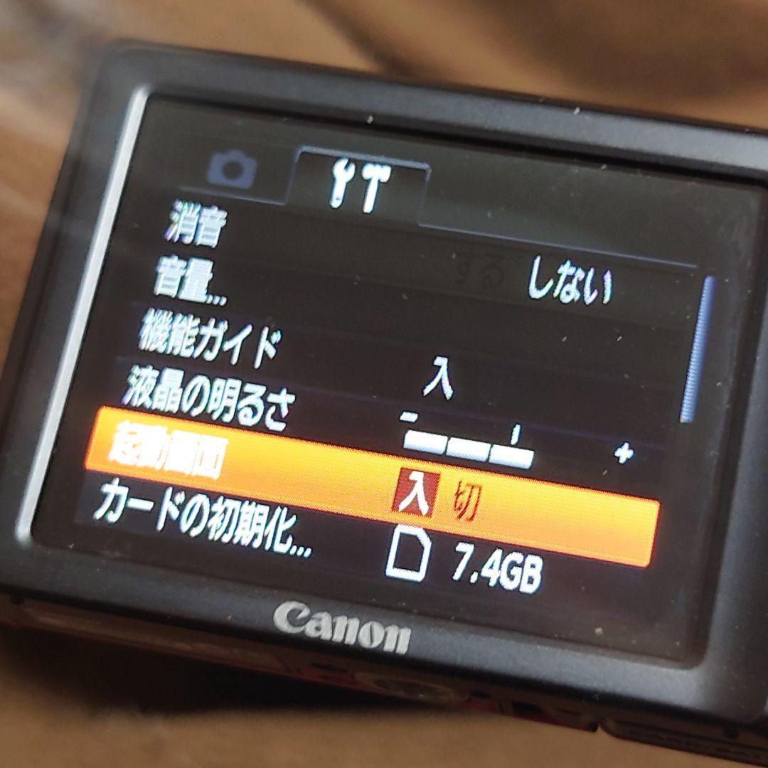 CANONパワーショット★美品PowerShotA2300レッド★デジカメ送料込