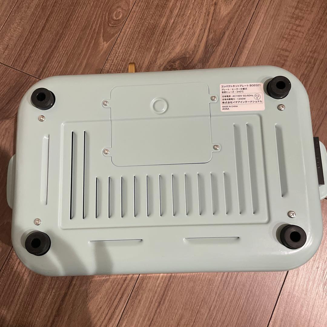 未使用品❁⃘ BRUNO コンパクト ホットプレート BOE021 鍋プレート付き