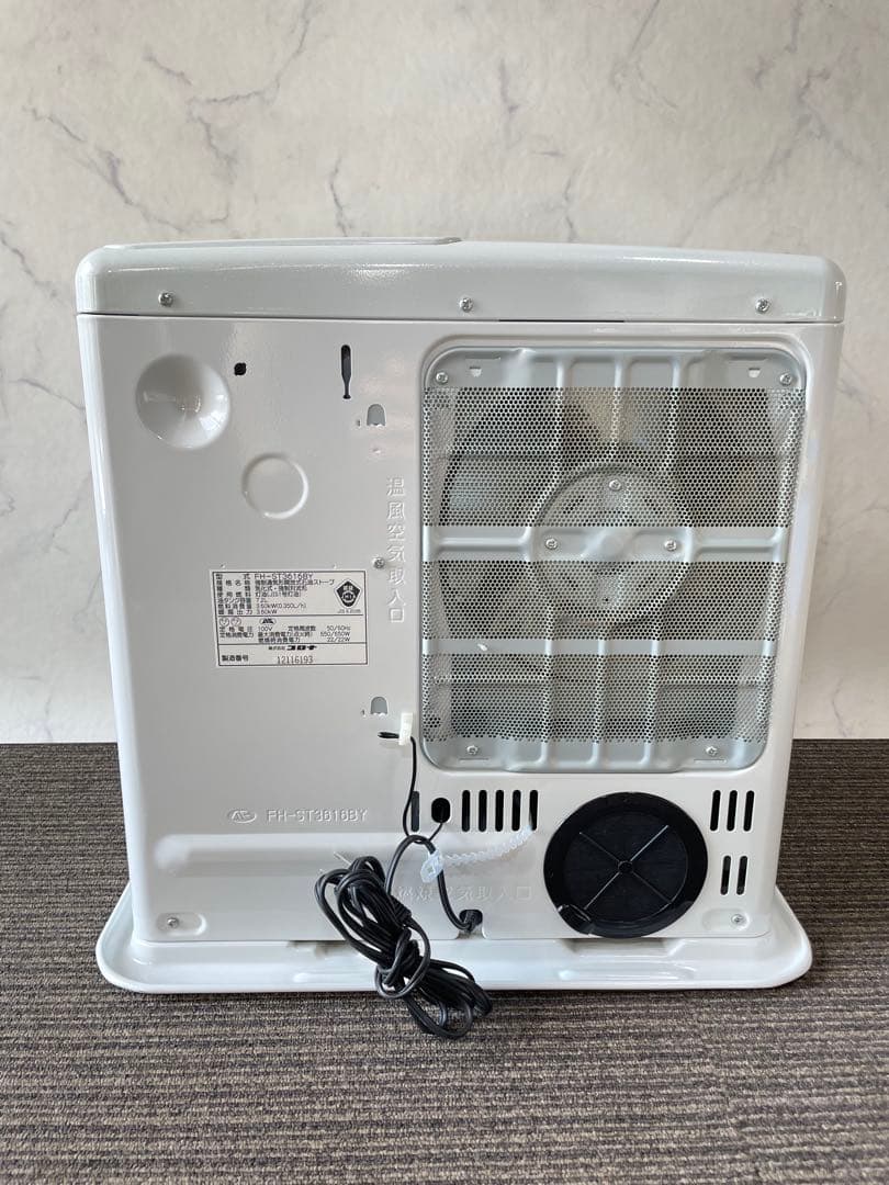 898 コロナ 石油ファンヒーター ストーブ パールホワイト 取説付き 暖房器具