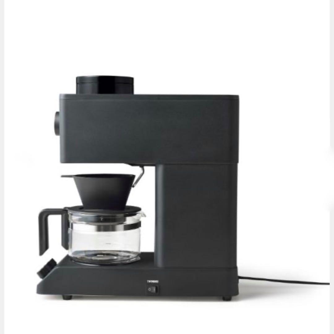 Twinbird 全自動コーヒーメーカー ブラック