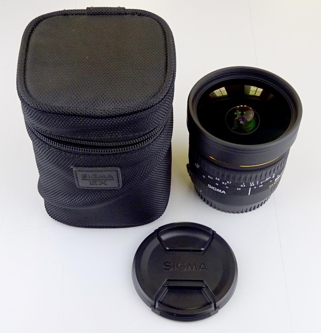 レンズ(単焦点) SIGMA EX DG Fisheye 8mm f/3.5