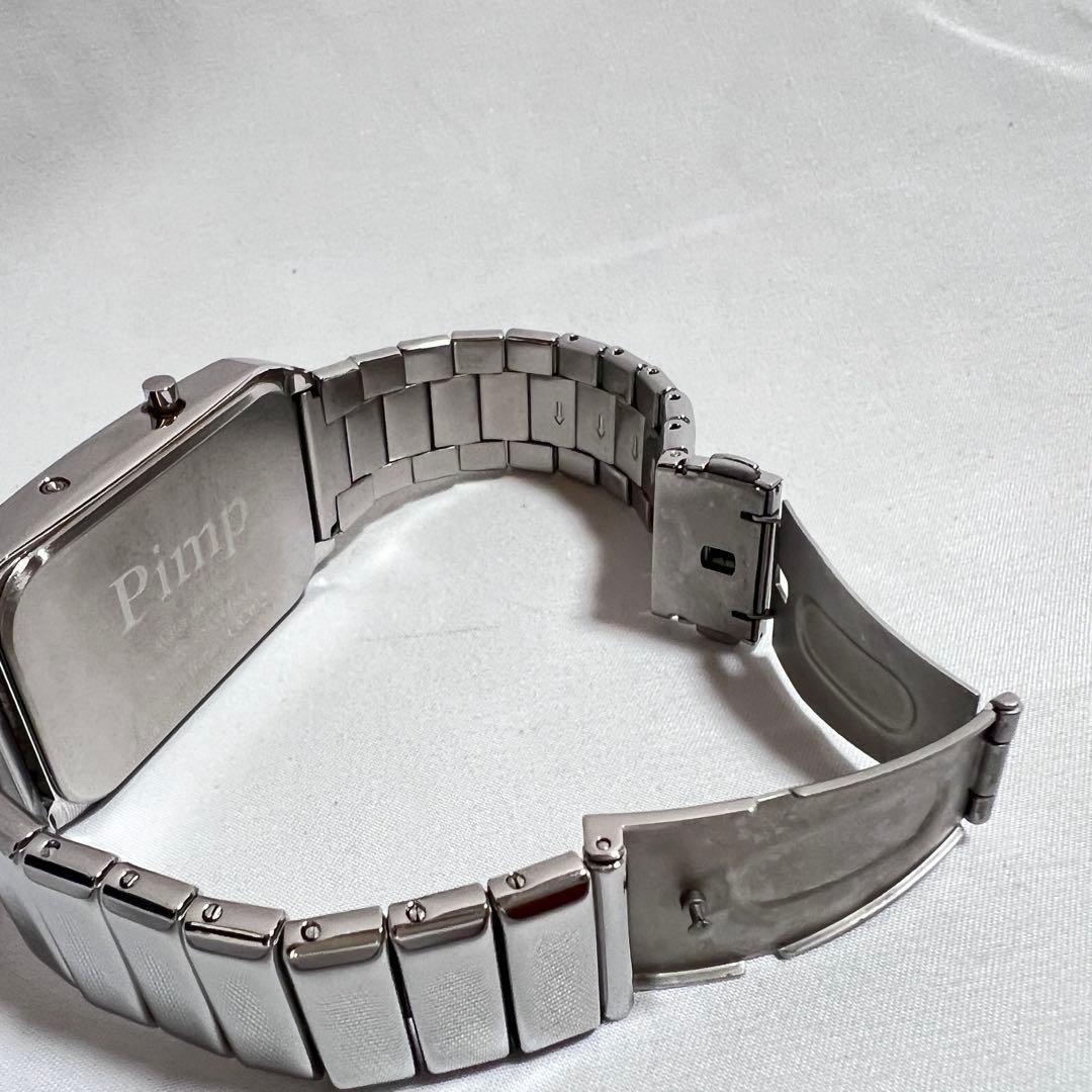 こ*き様 稼動品 PIMP P2 SS LED WATCH 腕時計