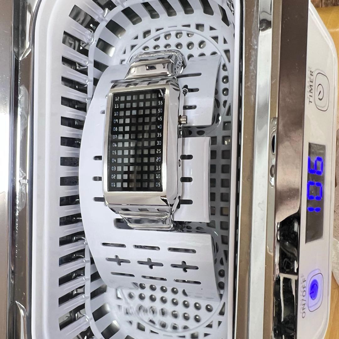 こ*き様 稼動品 PIMP P2 SS LED WATCH 腕時計