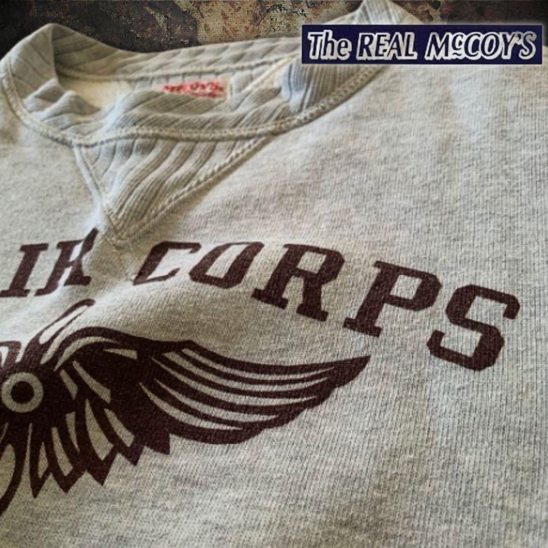 『降臨◎』THE REAL McCOY'S(マッコイズ)プリントスウェット