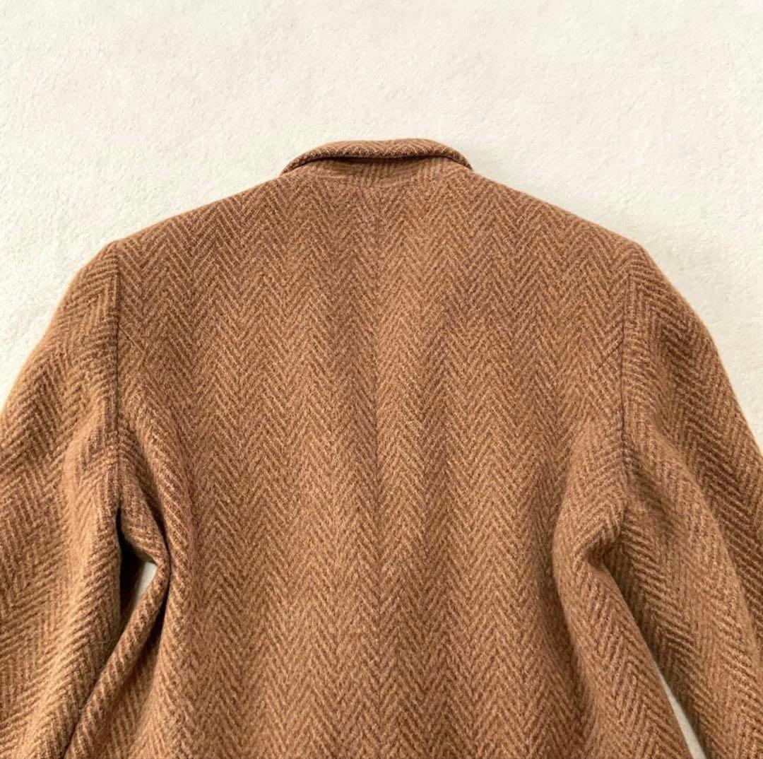 ユ*ス様 【美品】バーバリー テーラードジャケット ヘリンボーン クルミボタン