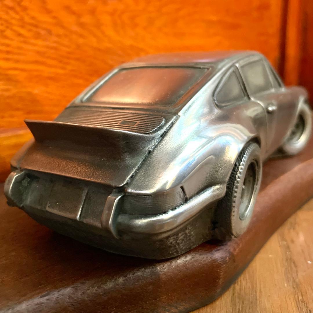 【クラシック】ポルシェ911風 インテリア 置物 亜鉛 金属アート ミニカー