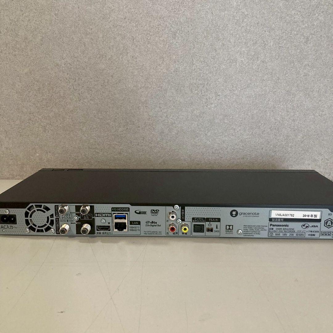 パナソニック 2TB 6チューナー ブルーレイレコーダー DMR-BRG2050