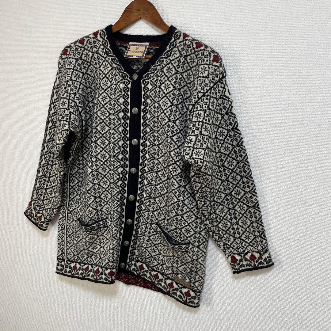 dale of norway ヴィンテージ チロリアン ニット カーディガン