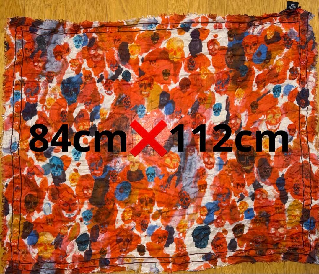 最終値下げ❗️ レア✨アレキサンダーマックイーン　ストール　スカーフ　小物