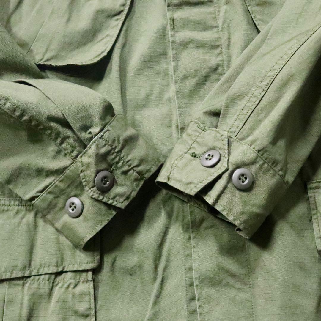K*様 US ARMY ジャングルファティーグジャケット OG-107 リップス
