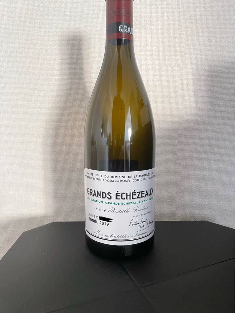 【空き瓶】DRC グランエシェゾー 2019 洗浄済