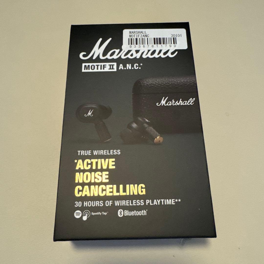 【新品未開封】Marshall MOTIF II A.N.C.ワイヤレスイヤホン