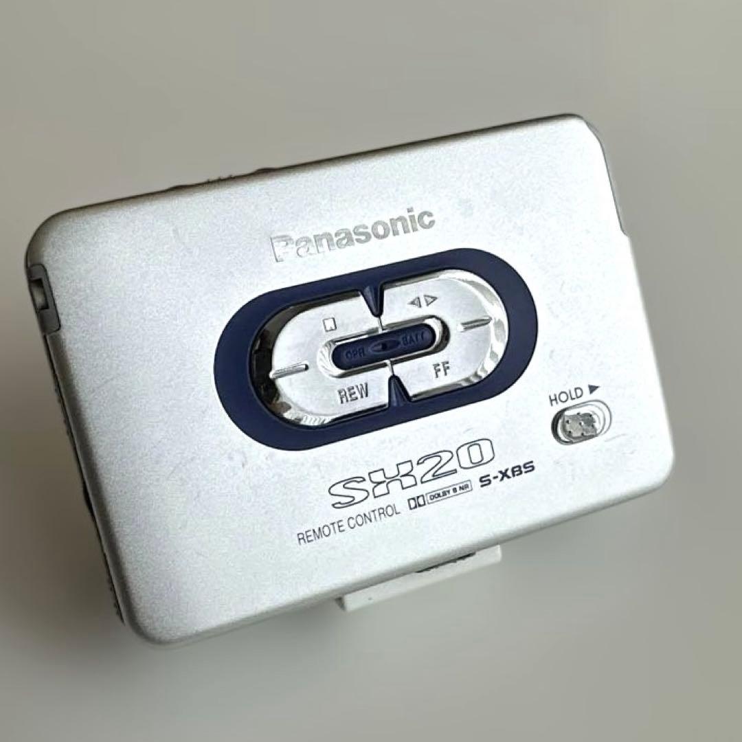 【美品DE修復品】Panasonic カセットプレーヤー RQ-SX20