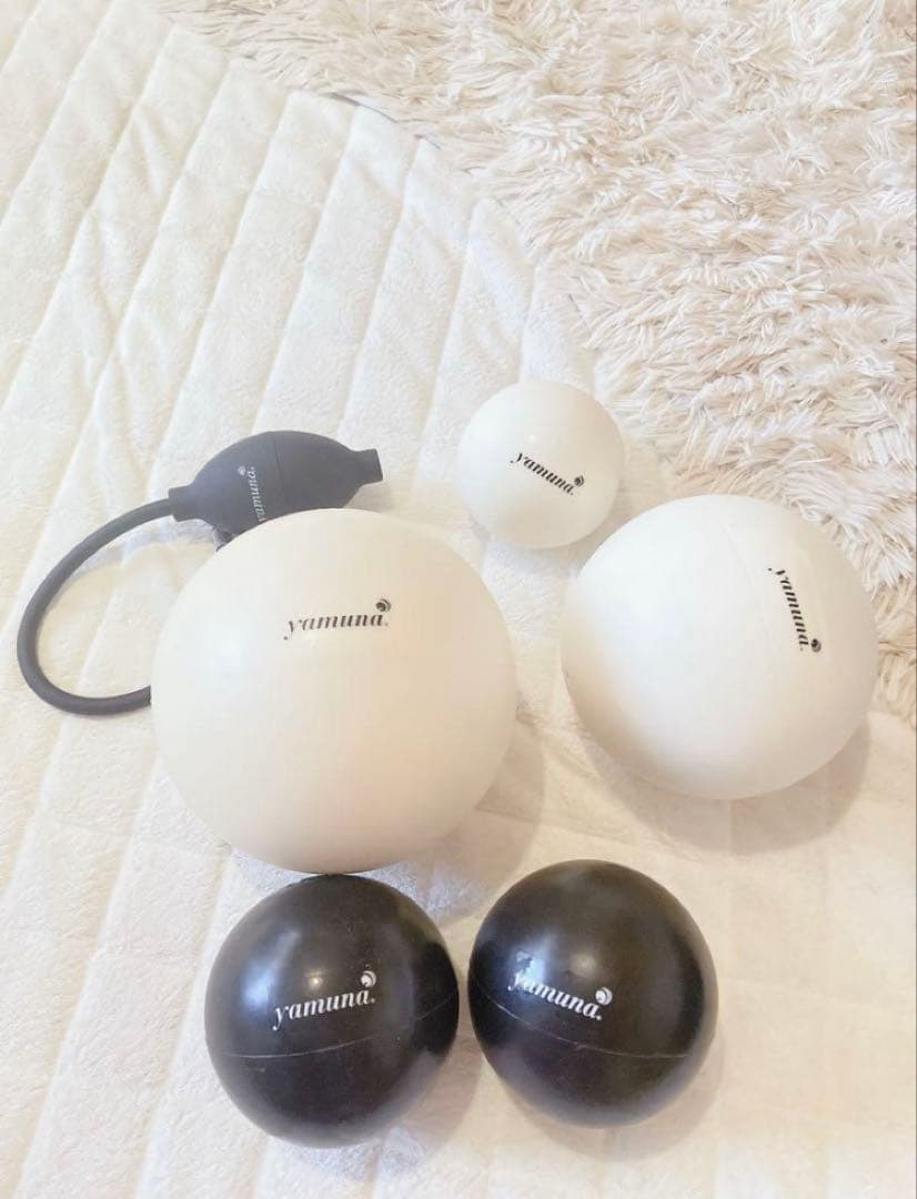 ヤムナボディーローリング　ボール＆空気入れセット