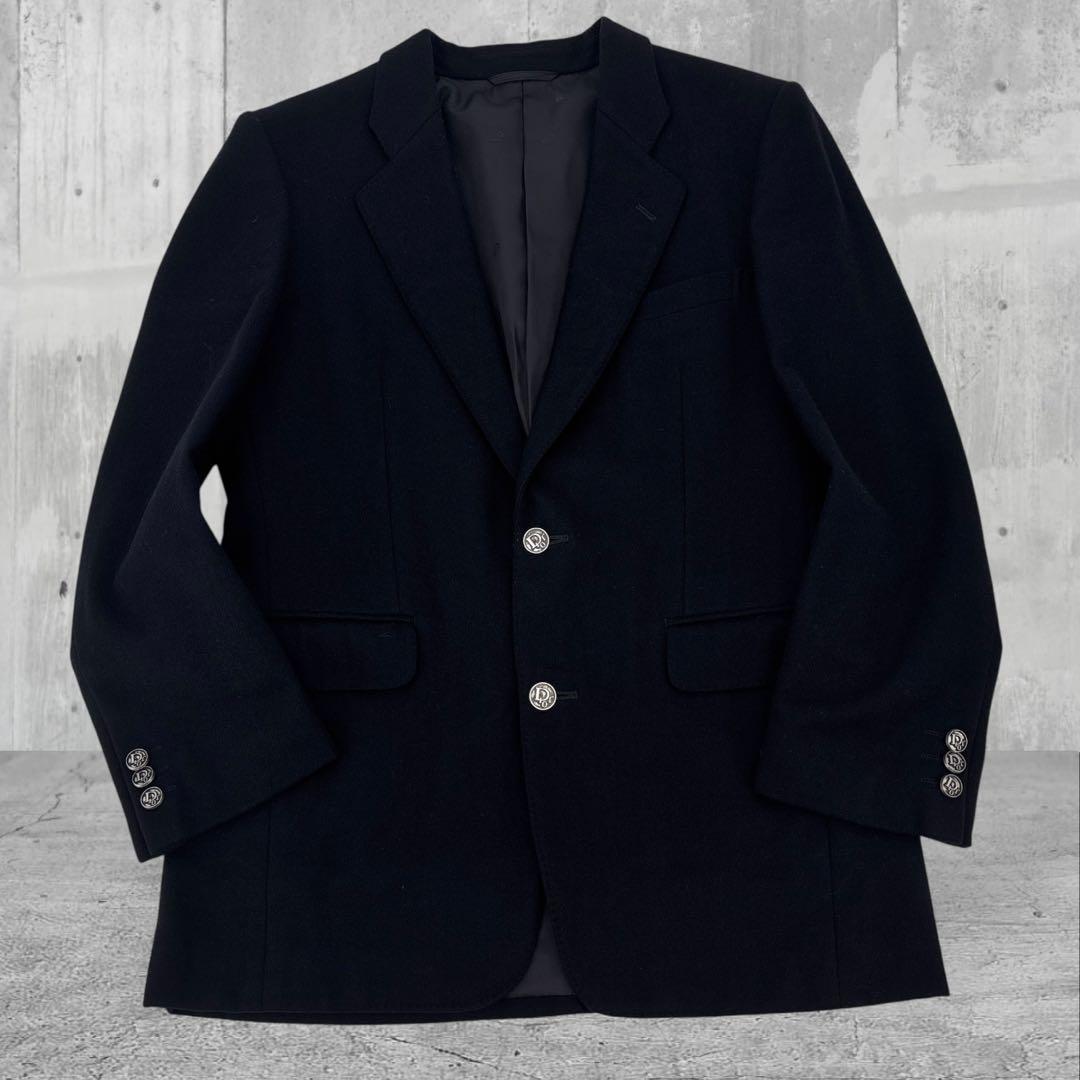 【美品】Dior　クリスチャンディオール　　スーツ　ジャケット　金具ロゴボタン