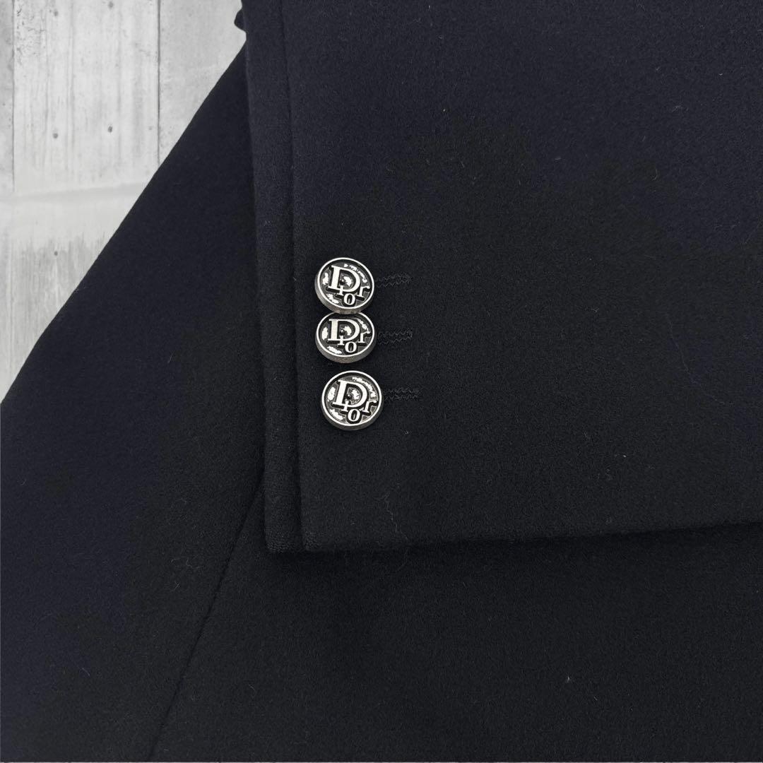 【美品】Dior　クリスチャンディオール　　スーツ　ジャケット　金具ロゴボタン