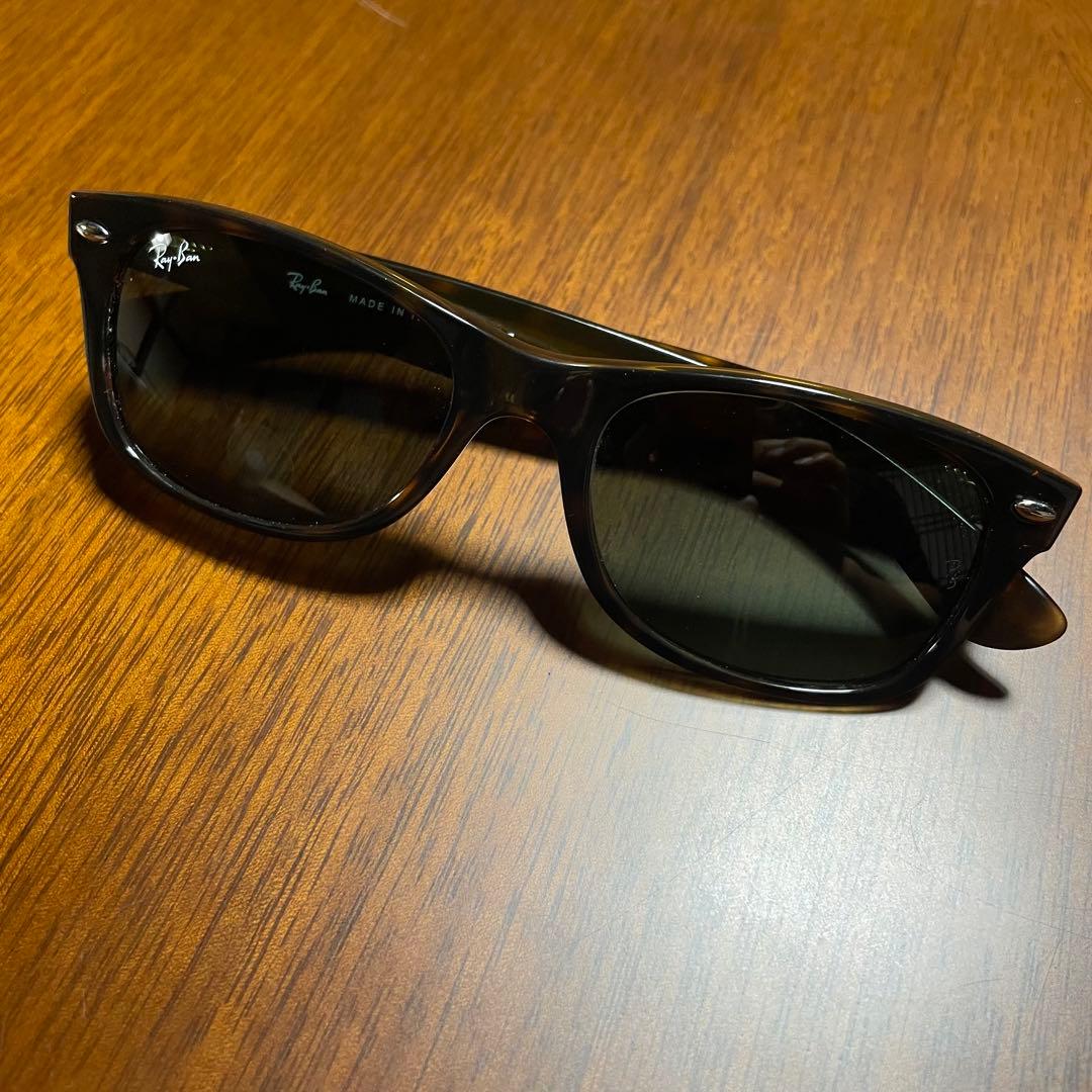長渕剛着用　Ray Ban レイバン　NEW WAYFARER 鼈甲 サングラス