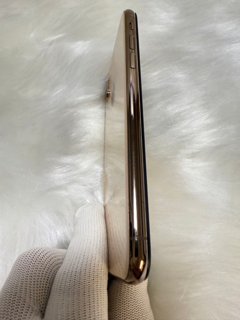 iPhone XS 256GB ゴールド 国内版SIMフリー バッテリー100％