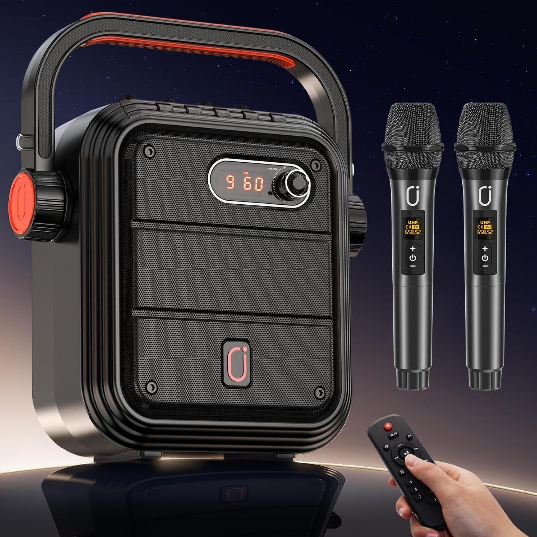 【M2310-152-117】ワイヤレスマイク付スピーカーセット JYX66