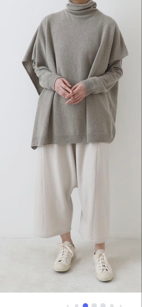 ◾️最終13日まで出品◾️♡未使用♡evameva ウールサルエルパンツ