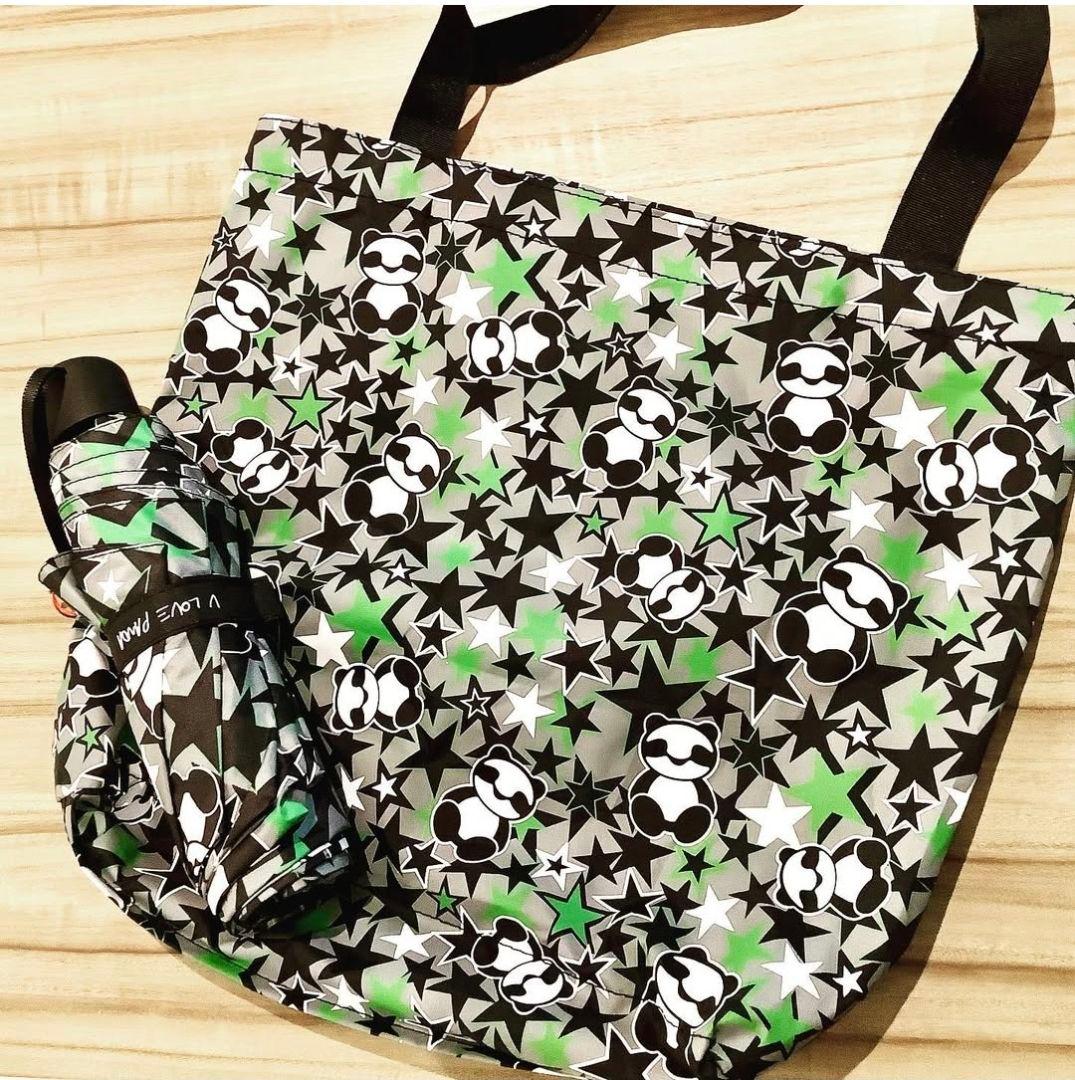 Vivienne Tam パンダ柄エコバッグと折り畳み傘セット