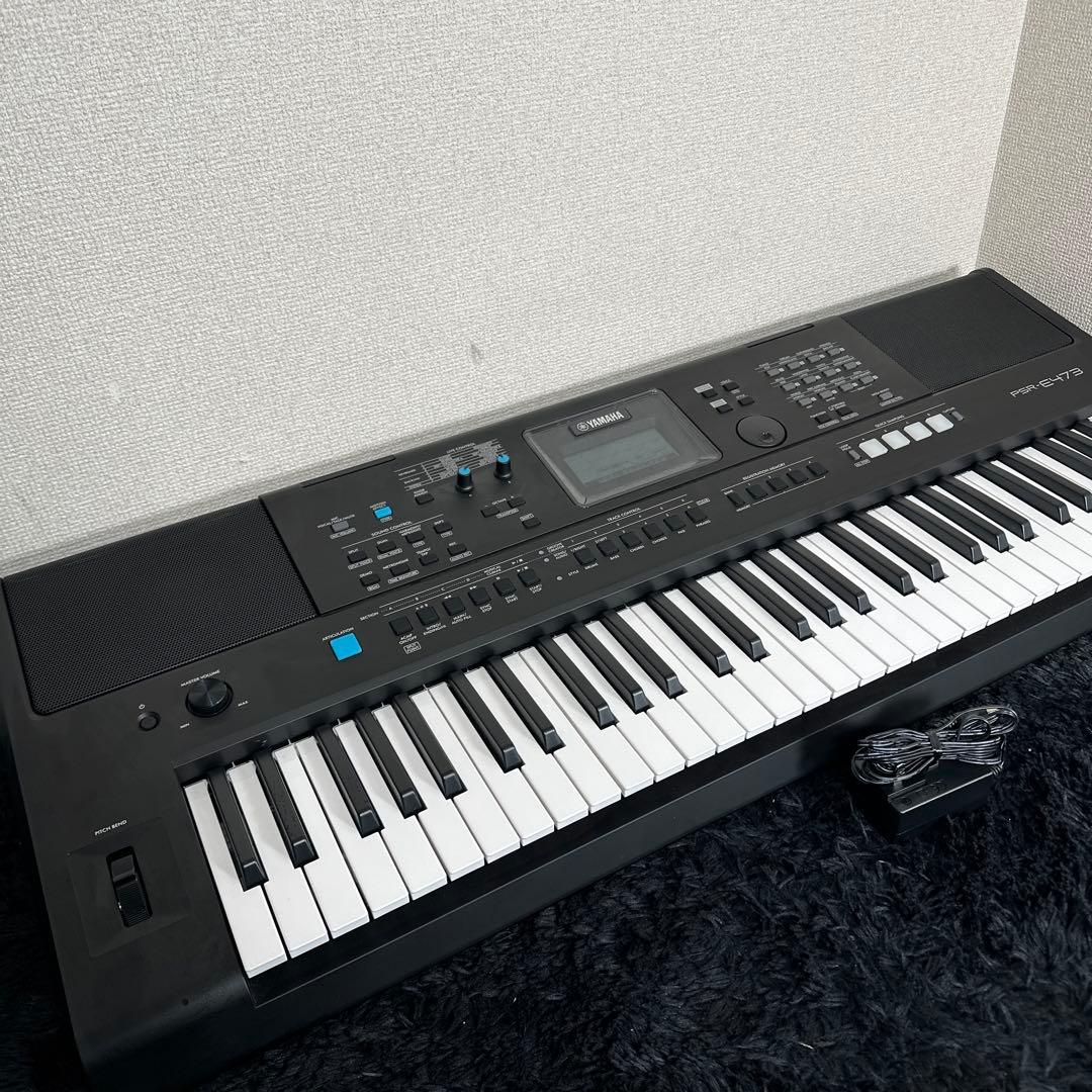 Yamaha PSR-E473 61鍵 電子キーボード 鍵盤楽器 電子ピアノ
