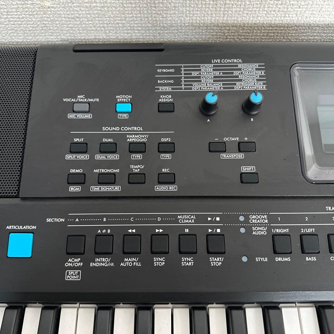 Yamaha PSR-E473 61鍵 電子キーボード 鍵盤楽器 電子ピアノ