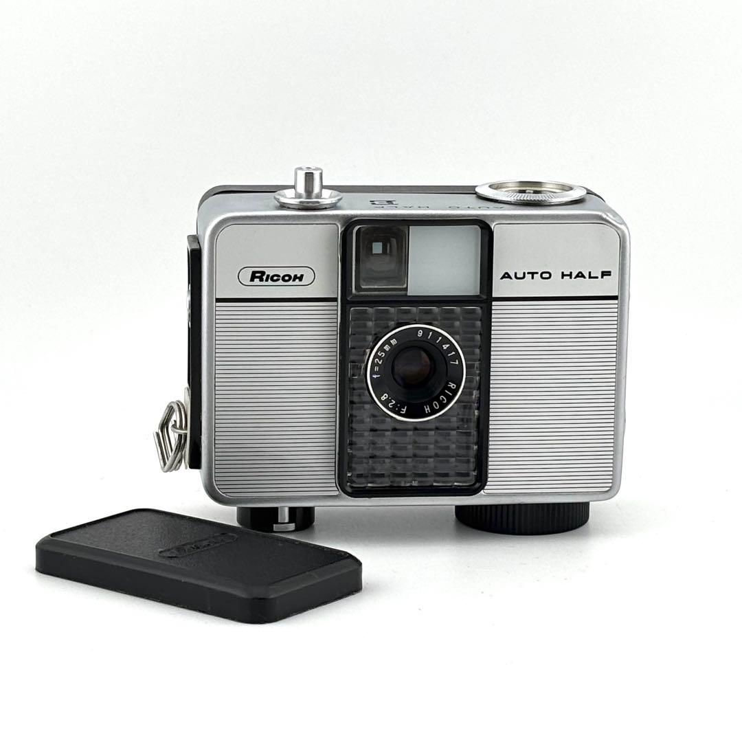 【完動品】 RICOH AUTO HALF E フィルムカメラ　動作確認済み