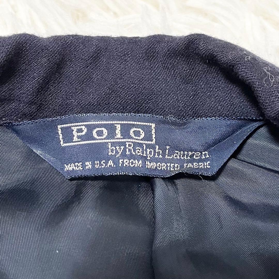 ✨希少✨Polo Ralph Lauren 紺ブレ 金ボタン　米国製　XL相当
