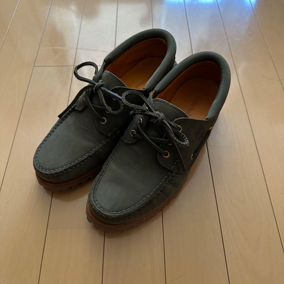 美品 Timberland ティンバーランド 3eye スリーアイ カーキ