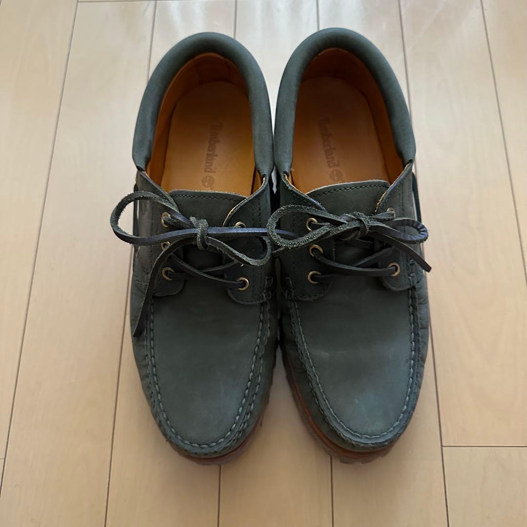 美品 Timberland ティンバーランド 3eye スリーアイ カーキ