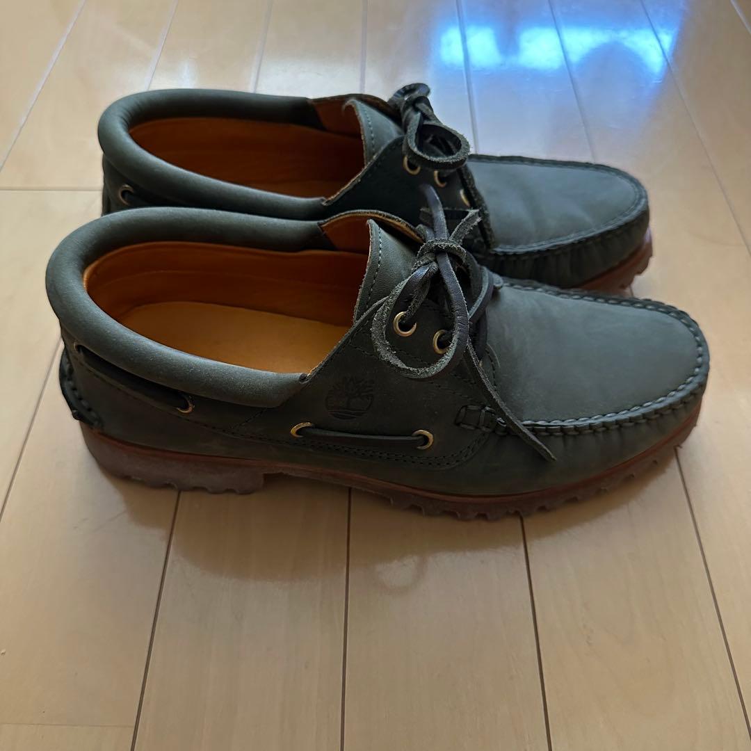 美品 Timberland ティンバーランド 3eye スリーアイ カーキ