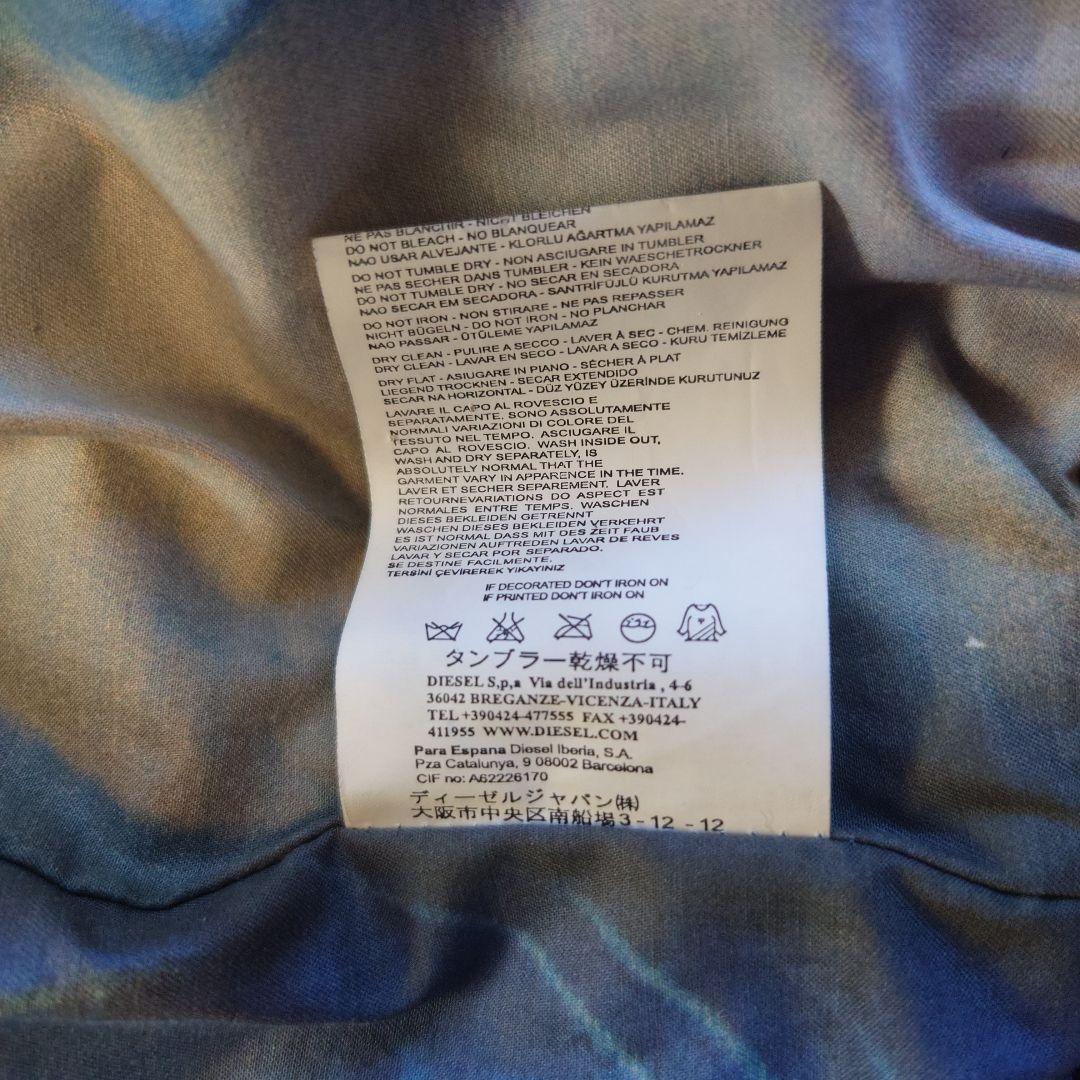 DIESEL ディーゼル　フェイクファー コート ジャケット ブラック XS