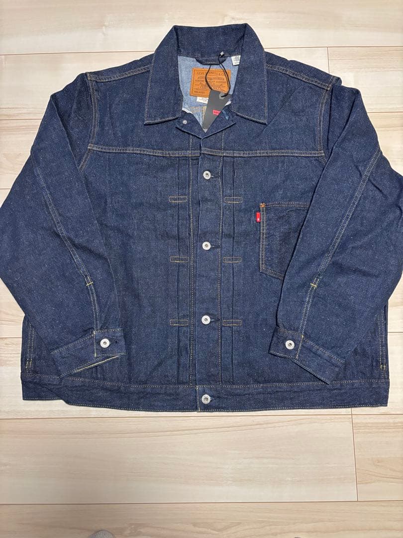 【最安値】リーバイスTYPEⅠ ファースト　プレミアムトラッカー　大戦　濃紺