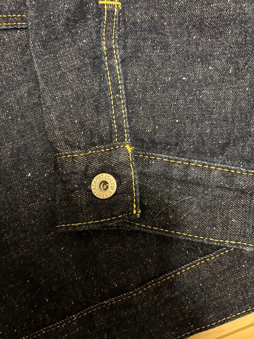 【最安値】リーバイスTYPEⅠ ファースト　プレミアムトラッカー　大戦　濃紺