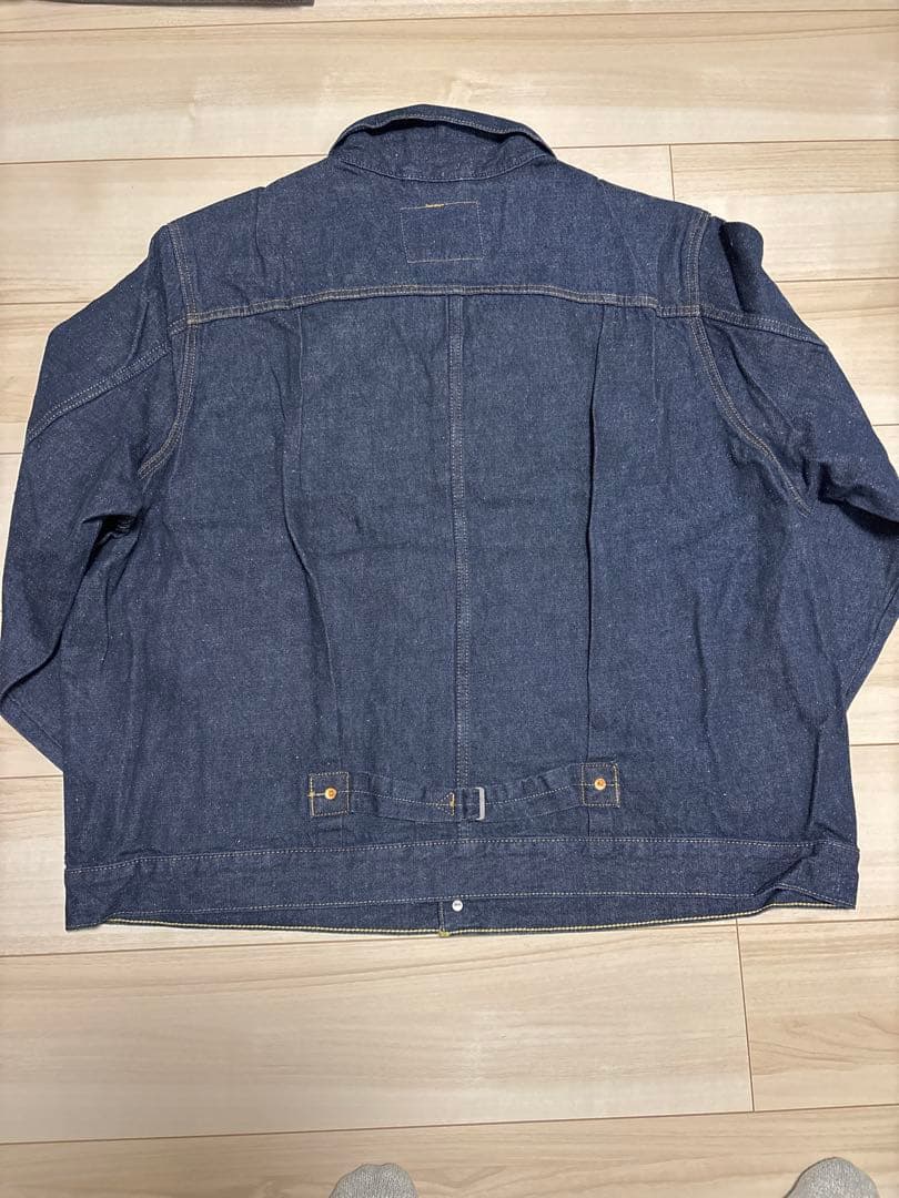 【最安値】リーバイスTYPEⅠ ファースト　プレミアムトラッカー　大戦　濃紺