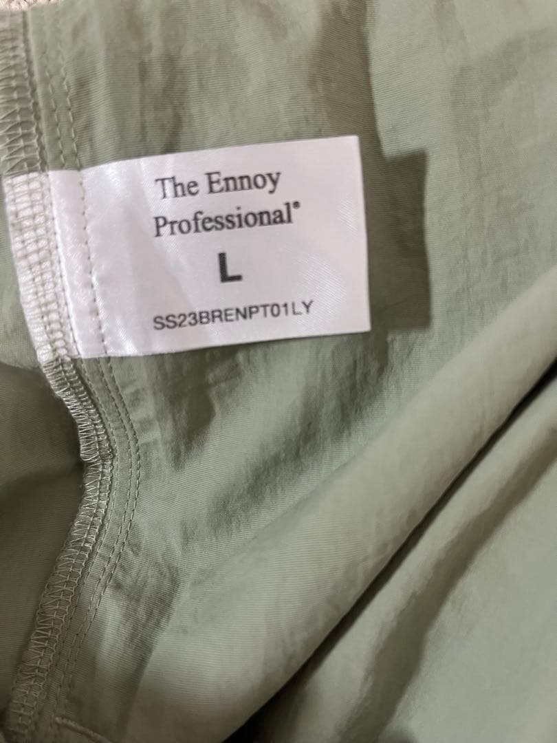【Lサイズ】エンノイとスタイリスト私物 NYLON PANTS (Sage)