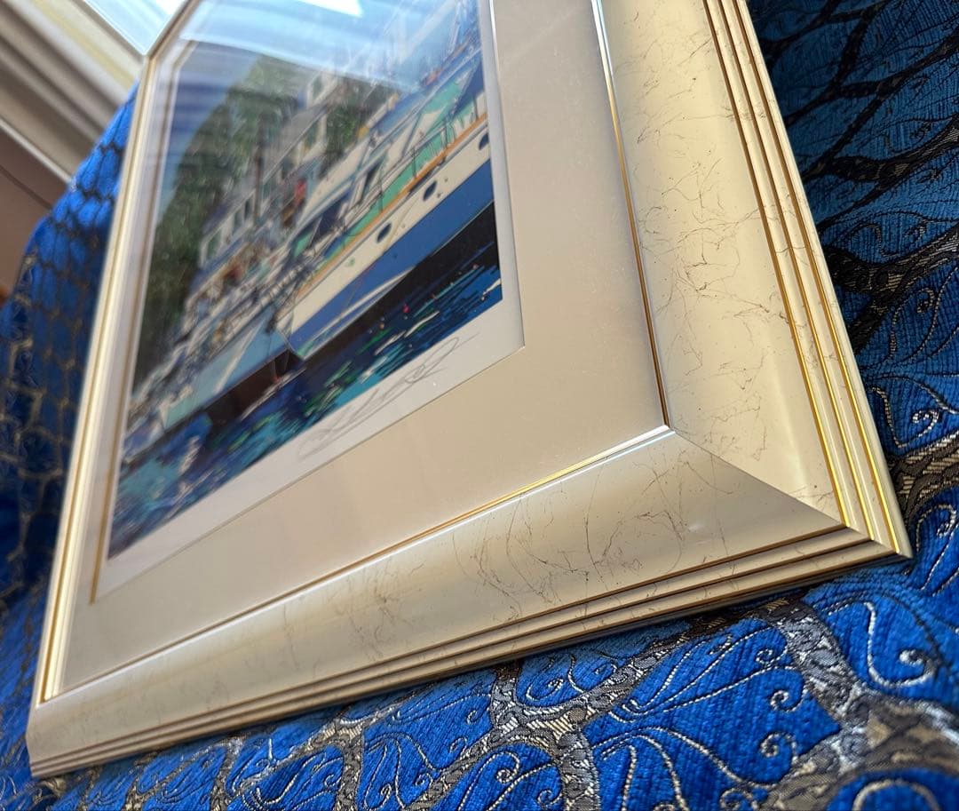 鈴木英人 【パラダイスアワー】 シルクスクリーン　直筆サイン　エディション有り