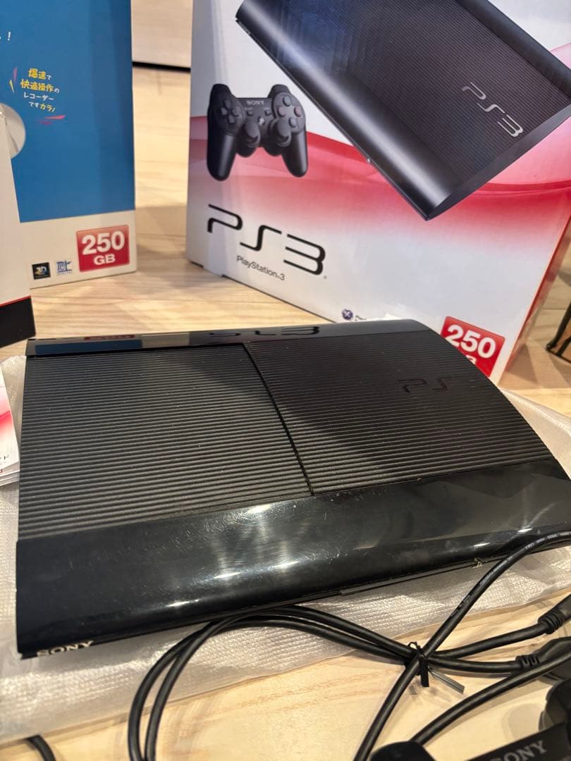【箱付き】PS3 250GB CECH-4000B、torne
