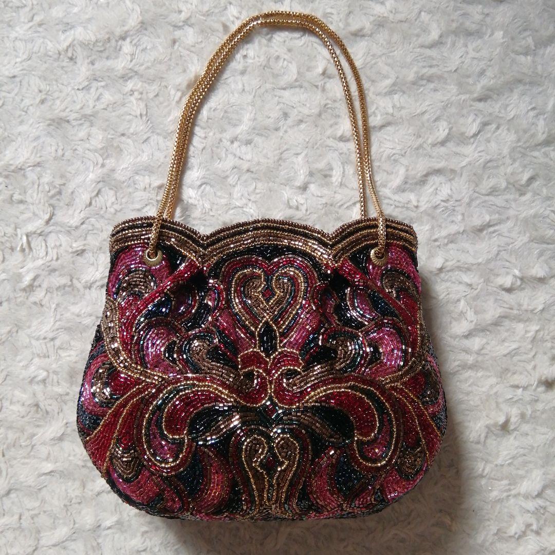 LUMY　はしもと　ビーズバッグ　モルティ