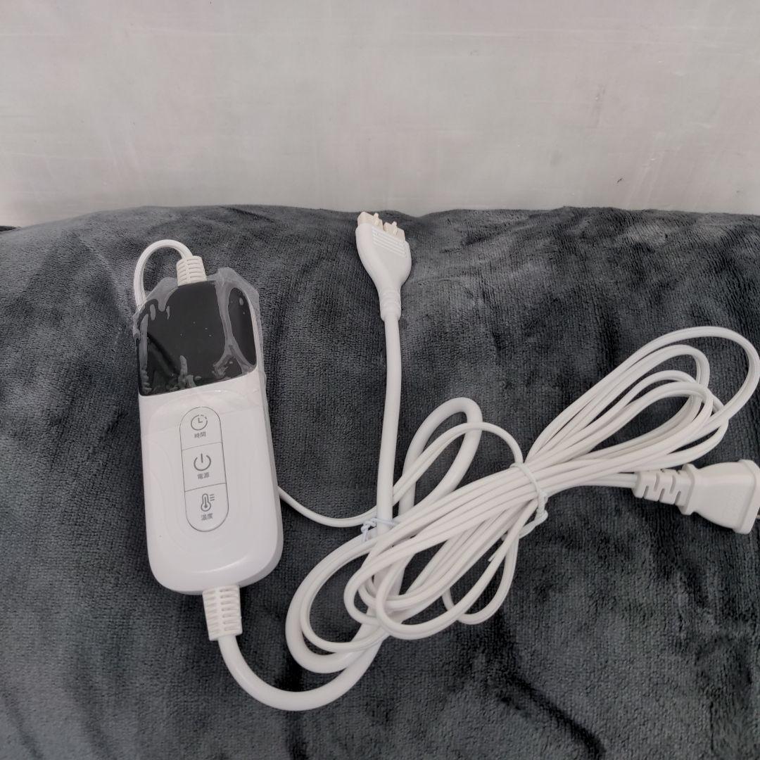 m101006s 電気毛布 掛け敷き兼用 188×130cm グレー