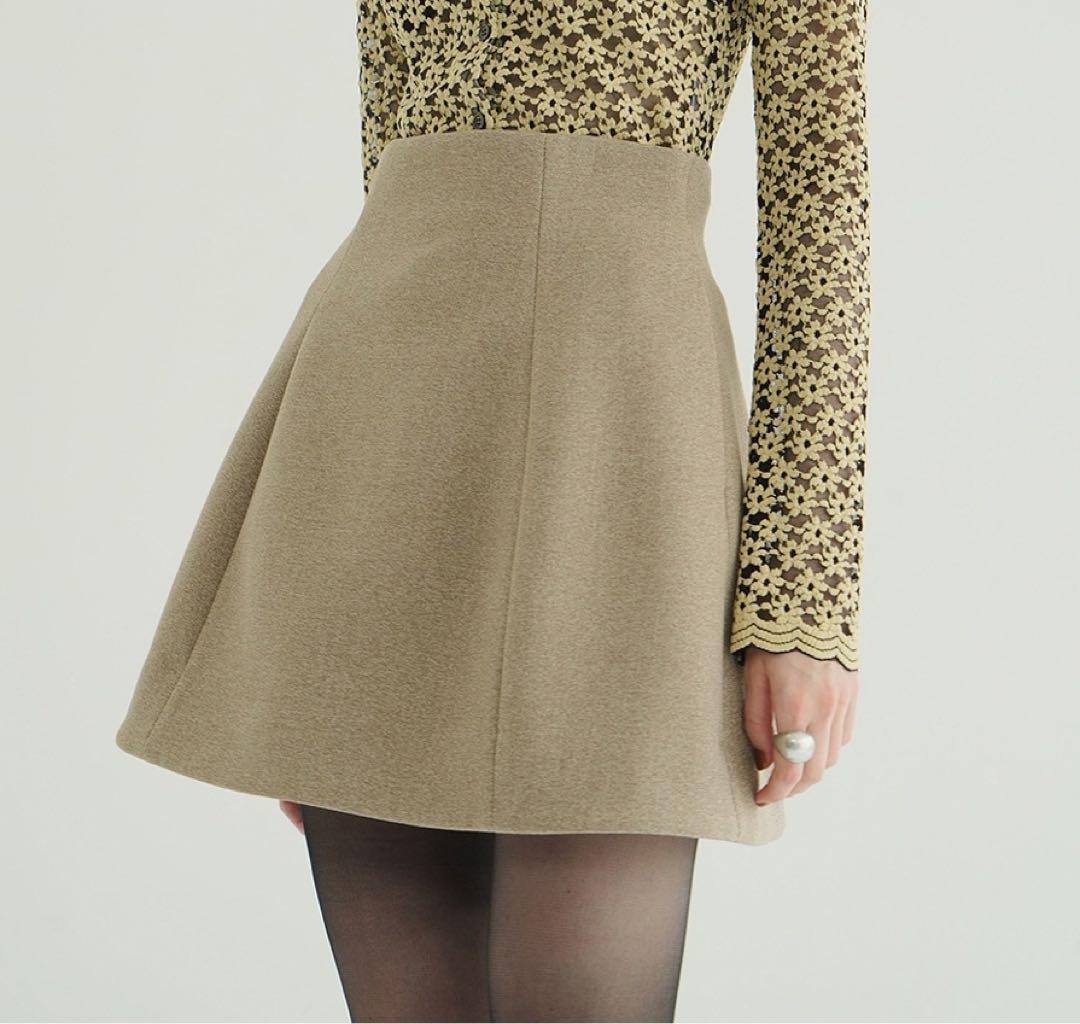 スカート CONSTRUCTIVE MINI SKIRT