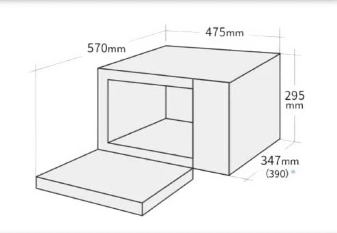 SHARP RE-TS171 単機能電子レンジ 2022年製