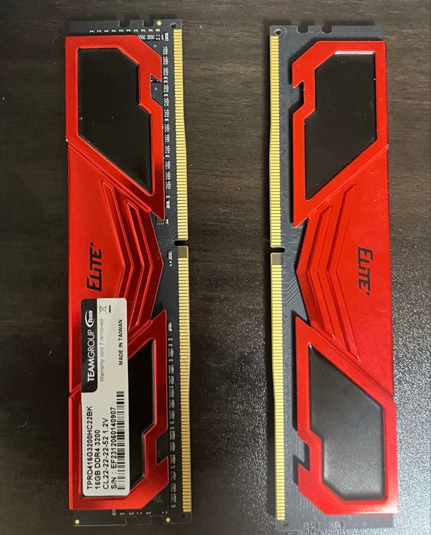 DDR4 3200Mhz PC4-25600 32GB(16GBx2枚)