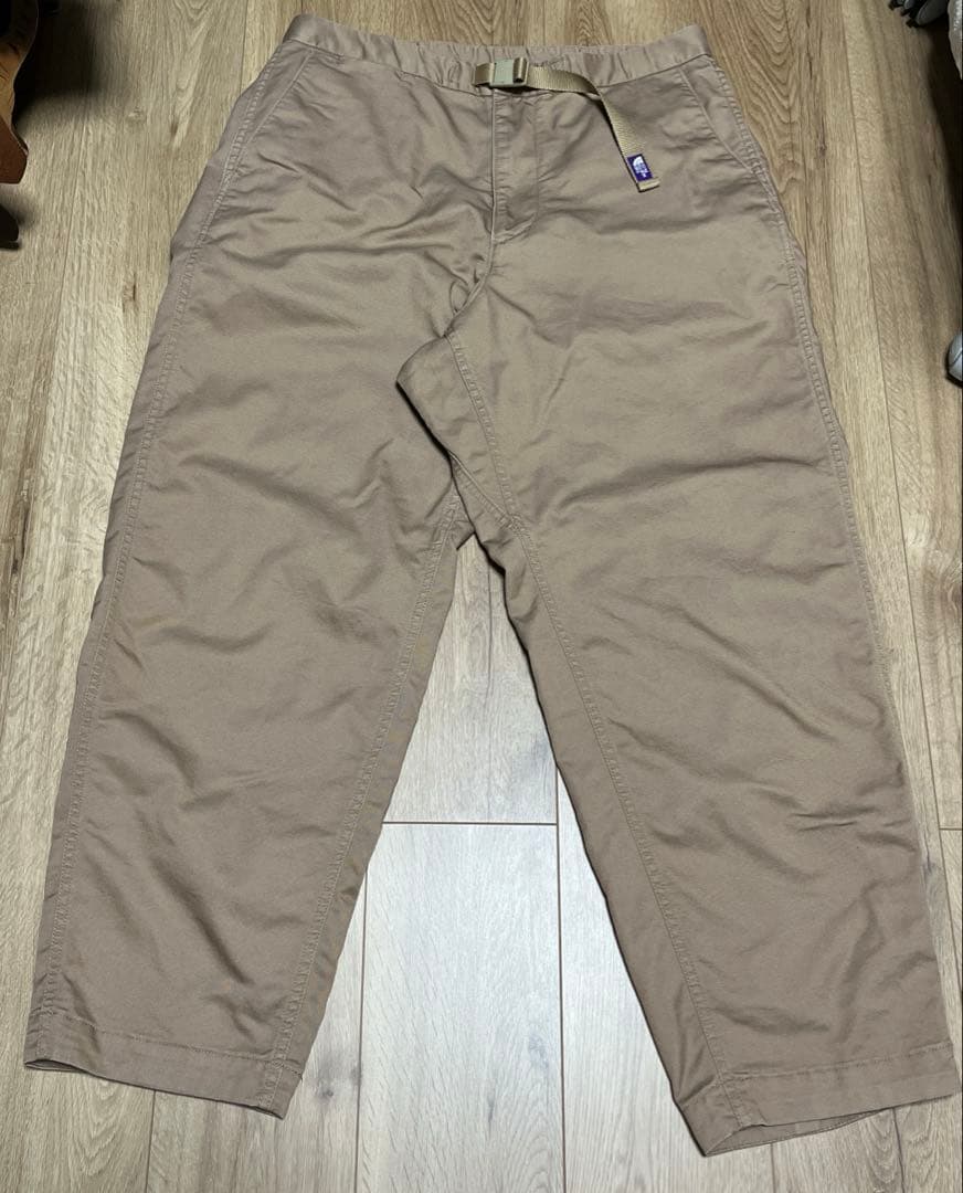 North Face purple label ワイド テーパードパンツ 34
