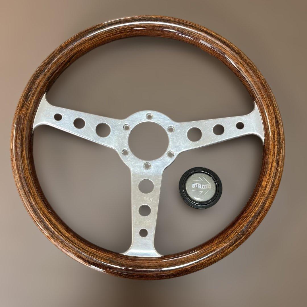 momo superindy スーパーインディ34パイ ホーンボタン付属