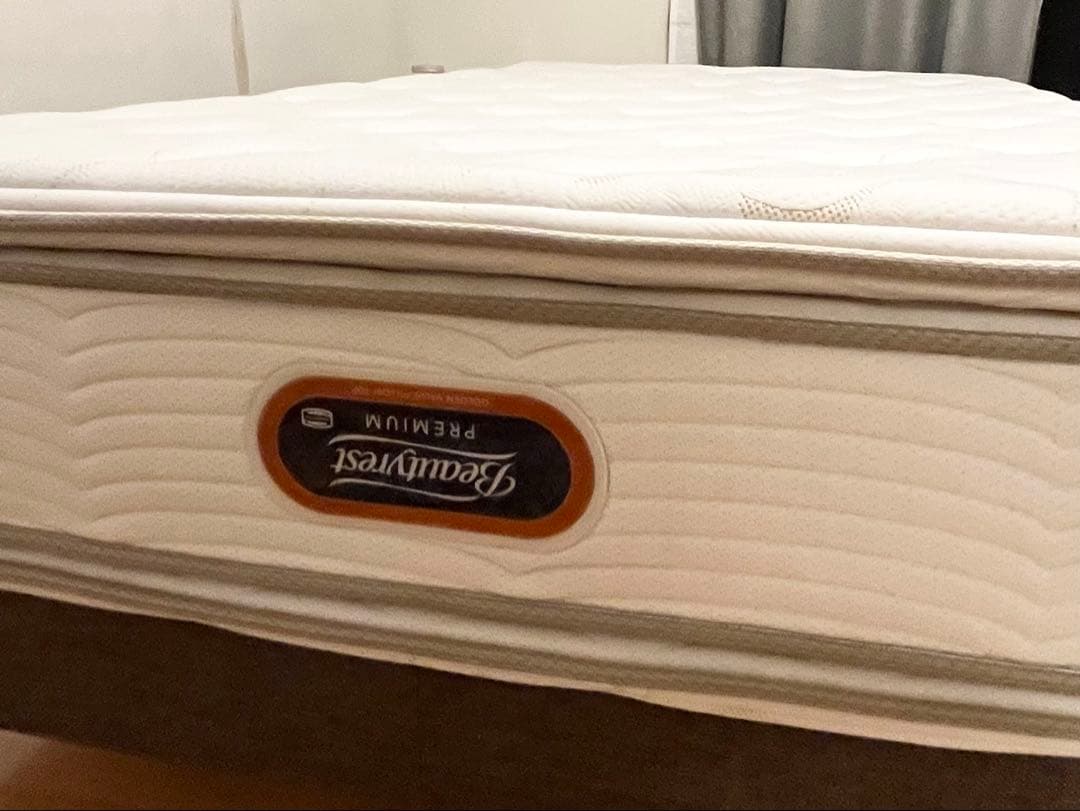 シモンズ ゴールデンバリューピロートップ　ボックススプリング　セミダブル