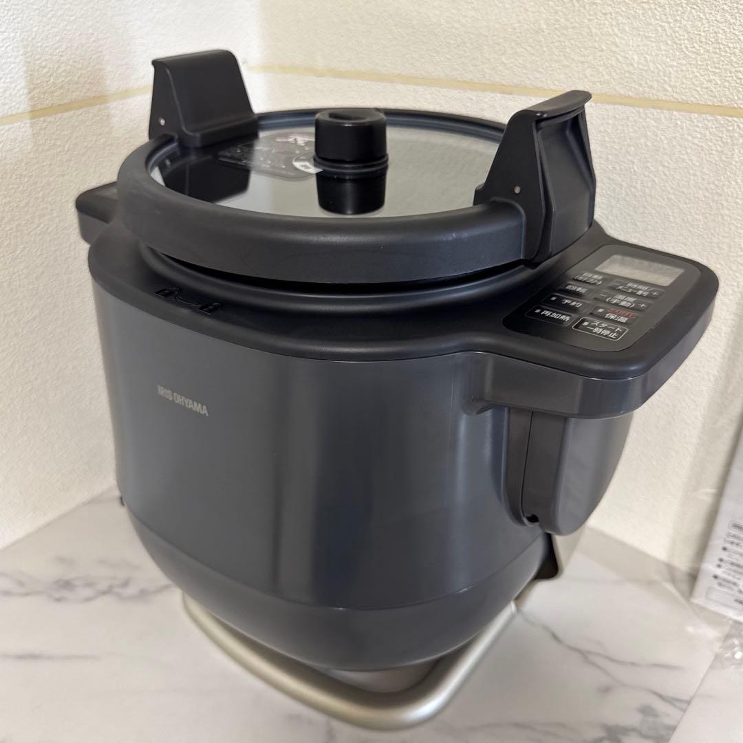 IRIS OHYAMA 2023年製 自動かくはん式調理機 CHEF DRUM