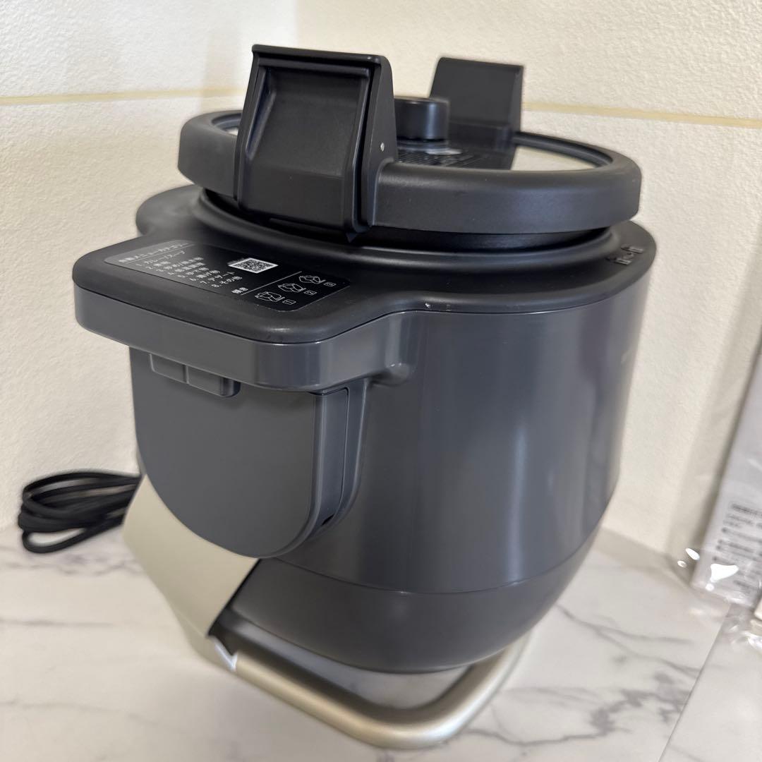 IRIS OHYAMA 2023年製 自動かくはん式調理機 CHEF DRUM